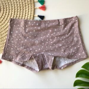 Victoria’s Secret PINK Shortie Panty Lilac Constellation Small NEW